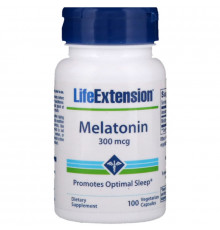 Life Extension Мелатонин 100 овощных капсул