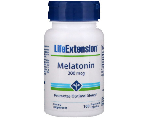 Life Extension Мелатонин 100 овощных капсул Life Extension Мелатонин 100 овощных капсул