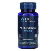 Life Extension, DL Phenyalanine, 500mg, 100 caps