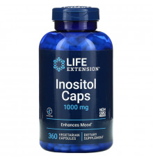 Life Extension Инозитол 1000 мг 360 растительных капсул