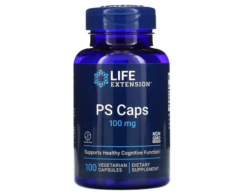 Life Extension Фосфатидилсерин 100 мг 100 капсул Life Extension Фосфатидилсерин 100 мг 100 капсул