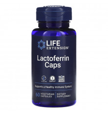 Life Extension, Лактоферрин в капсулах, 60 капсул