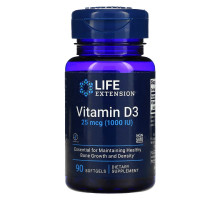 Life Extension Vitamin D3 1000 IU 90 Softgels