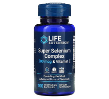 Life Extension, Суперкомплекс селена, 100 вегетарианских капсул