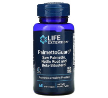 Life Extension PalmettoGuard сереноя/корень крапивы с бета-систостеролом 60 желатиновых капсул