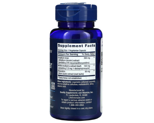 Life Extension Tri Sugar Shield 60 растительных капсул Life Extension Tri Sugar Shield 60 растительных капсул