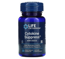 Life Extension Подавление цитокинов с ЭГКГ 30 растительных капсул