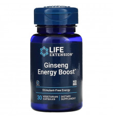 Life Extension, Ginseng Energy Boost, 30 Vegetarian Capsules