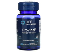 Life Extension Provinal Очищенная форма омега-7 30 гелевых капсул