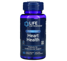 Life Extension Пробиотик FlorAssist для здоровья сердца 60 капсул
