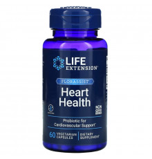 Life Extension Пробиотик FlorAssist для здоровья сердца 60 капсул