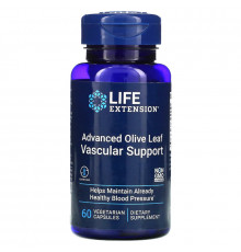 Life Extension, Advanced Olive Leaf Vascular Support, with Celery Seed Extract, 60 Veggie Caps