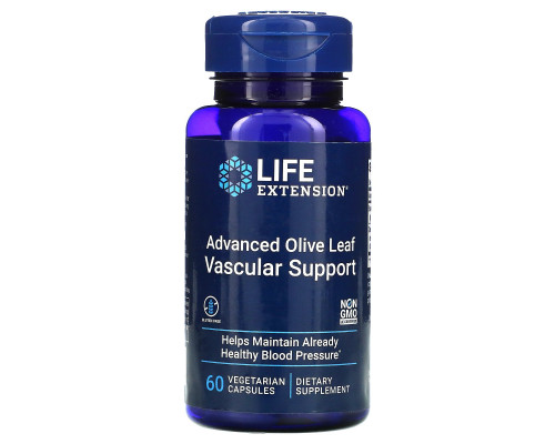 Life Extension, Advanced Olive Leaf Vascular Support, with Celery Seed Extract, 60 Veggie Caps Life Extension, Advanced Olive Leaf Vascular Support, with Celery Seed Extract, 60 Veggie Caps