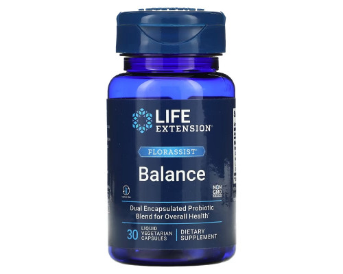 Life Extension Флорассист 30 жидких вегетарианских капсул Life Extension Флорассист 30 жидких вегетарианских капсул