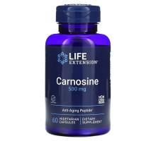 Life Extension, Carnosine, 500 mg, 60 Vegetarian Capsules