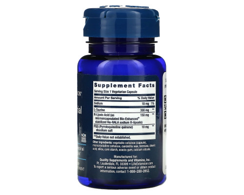 Life Extension, Митохондриальный комплекс, с BioPQQ, 30 Капсул Life Extension, Митохондриальный комплекс, с BioPQQ, 30 Капсул