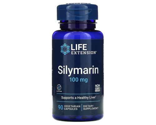 Life Extension, Silymarin, 100 mg, 90 Veggie Caps Life Extension, Silymarin, 100 mg, 90 Veggie Caps