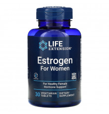 Life Extension, Estrogen for Women, 30 Vegetarian Tablets