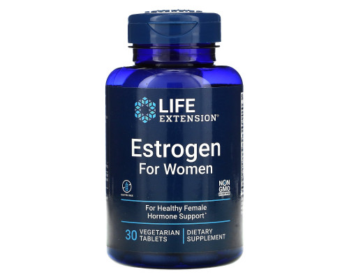 Life Extension, Estrogen for Women, 30 Vegetarian Tablets Life Extension, Estrogen for Women, 30 Vegetarian Tablets