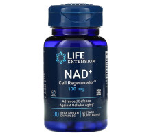 Life Extension, NAD+ Cell Regenerator, NIAGEN Nicotinamide Riboside, 100 mg, 30 Vegetarian Capsules