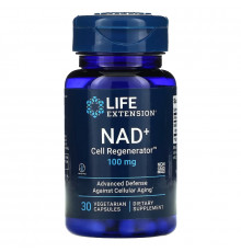 Life Extension, NAD+ Cell Regenerator, NIAGEN Nicotinamide Riboside, 100 mg, 30 Vegetarian Capsules