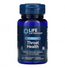 Life Extension, Florassist, Throat Health, 30 Lozenges