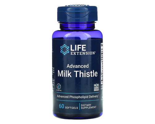 Life Extension, European Milk Thistle, 60 Softgels