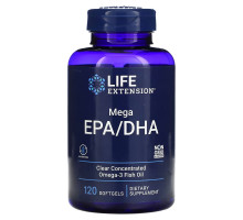 Life Extension, Omega Foundations, Mega EPA/DHA, 120 Softgels