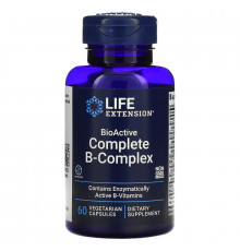 Life Extension, BioActive Complete B-Complex, 60 Veggie Caps