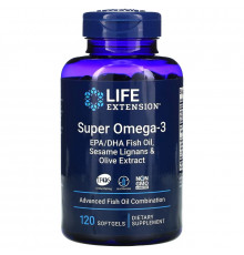 Life Extension, Omega Foundations, Super Omega-3, 120 Softgels