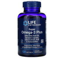 Life Extension, Omega Foundations, Super Omega-3 Plus, 120 Softgels