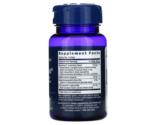 Life Extension, MacuGuard, Ocular Support with Astaxanthin, 60 Softgels Life Extension, MacuGuard, Ocular Support with Astaxanthin, 60 Softgels