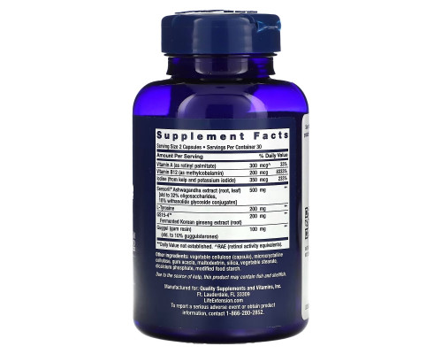 Life Extension, Triple Action Thyroid, Schilddrüsen-Ergänzung mit Dreifachwirkung, 60 Kapseln Life Extension, Triple Action Thyroid, Schilddrüsen-Ergänzung mit Dreifachwirkung, 60 Kapseln