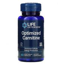 Life Extension, Optimized Carnitine, 60 Vegetarian Capsules
