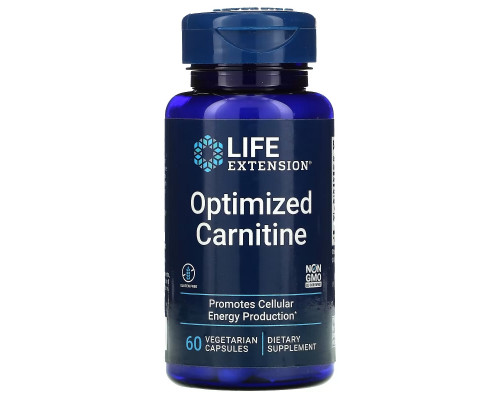 Life Extension, Optimized Carnitine, 60 Vegetarian Capsules Life Extension, Optimized Carnitine, 60 Vegetarian Capsules