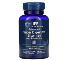 Life Extension, Enhanced Super Digestive Enzymes With Probiotics, 60 Veggie Caps