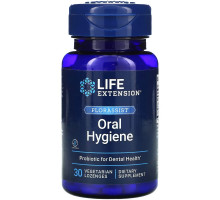 Life Extension, Florassist, средство гигиены полости рта, 30 пастилок