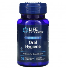 Life Extension, Florassist, средство гигиены полости рта, 30 пастилок