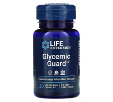 Life Extension, Гликемическая защита, 30 вегетарианских капсул