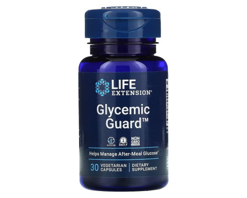 Life Extension, Гликемическая защита, 30 вегетарианских капсул Life Extension, Гликемическая защита, 30 вегетарианских капсул