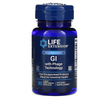 Life Extension, Florassist, Желудочно-кишечная  Противофаговая Технология, 30 Жидких Растительных капсул