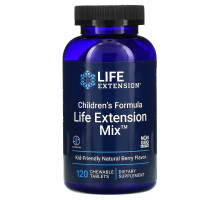 Life Extension, Детская формула, Смесь Life Extension, вкус натуральных ягод, 120 жевательных таблеток