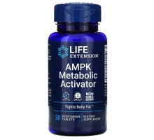 Life Extension, AMPK, активатор метаболизма, 30 вегетарианский таблеток