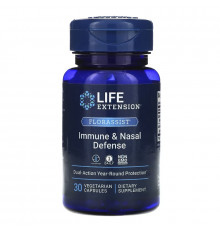 Life Extension, Florassist назальный, 30 вегетарианских капсул