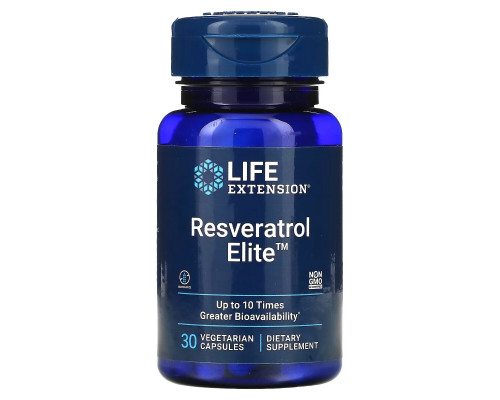 Life Extension, Resveratrol, 100 mg, 60 Vegetarian Capsules