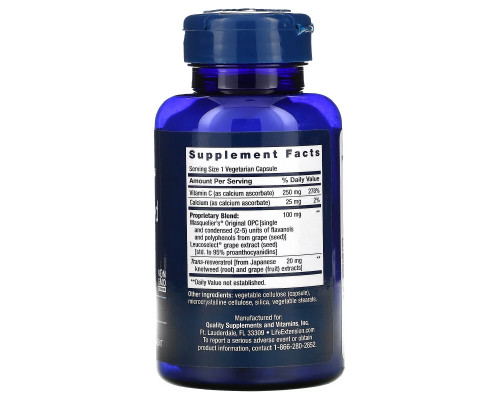 Life Extension, Grapeseed Extract, 100 mg, 60 Vegetarian Capsules Life Extension, Grapeseed Extract, 100 mg, 60 Vegetarian Capsules