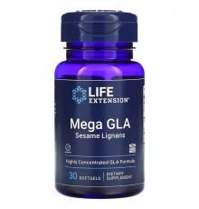 Life Extension, Mega GLA with Sesame Lignans, 30 Softgels