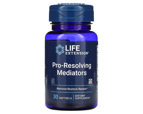 Life Extension, Pre-Resolving Mediators, 30 Softgels Life Extension, Pre-Resolving Mediators, 30 Softgels