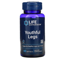 Life Extension, Youthful Legs , 60 Softgels