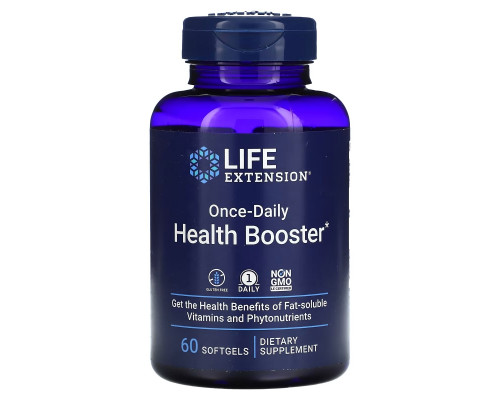 Life Extension, Once-Daily Health Booster, 60 Softgels Life Extension, Once-Daily Health Booster, 60 Softgels